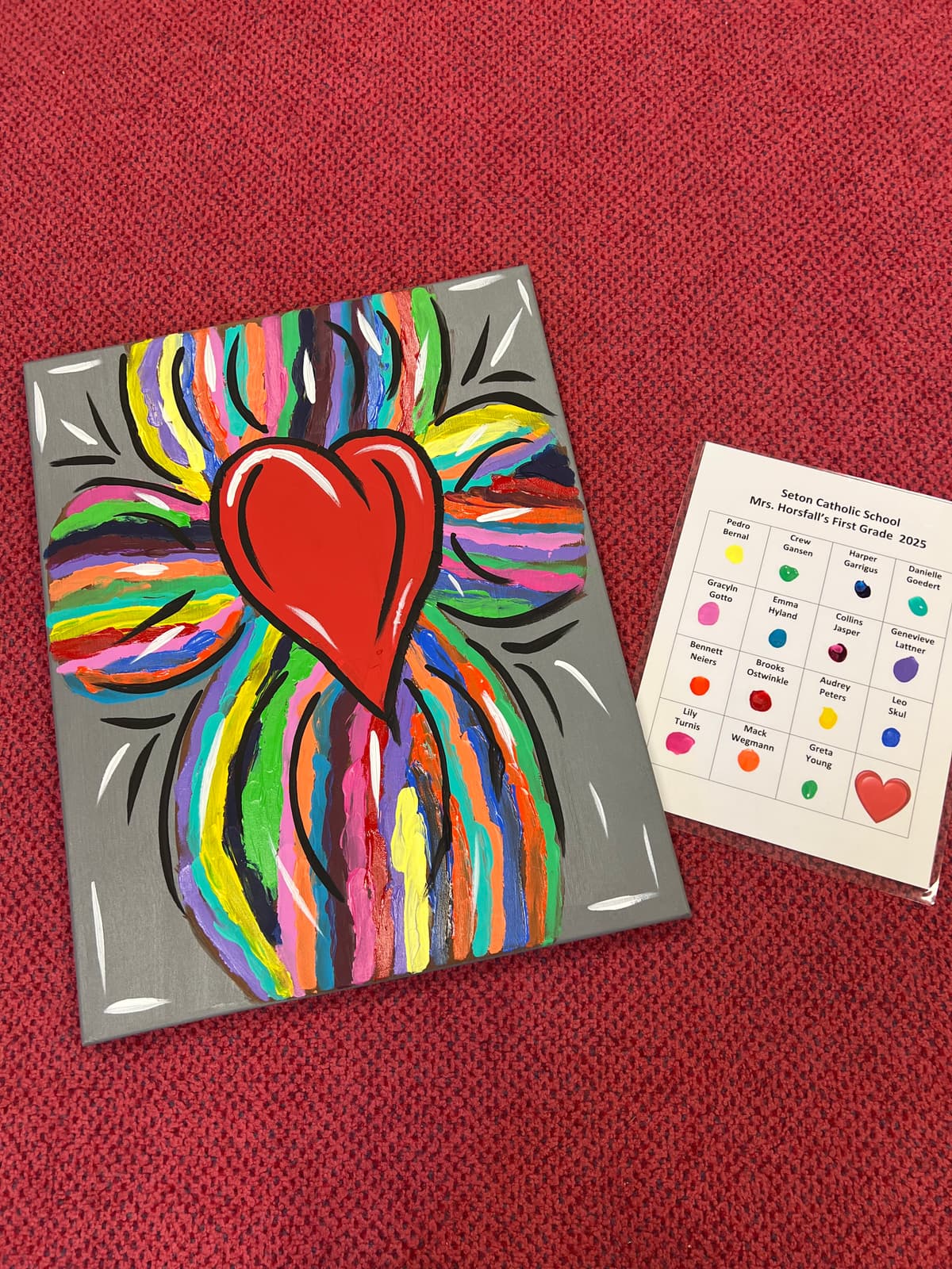 Seton Catholic student artwork